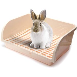 Oncpcare Super Large Rabbit Litter Box, Small Animal Restroom Square Bunny Litte Oncpcare Super Large Rabbit Litter Box, Small Animal Restroom Square Bunny Litte