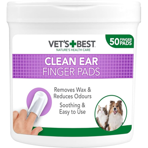 Vets Best Vet's Best Ear Relief Finger Wipes Ear Cleansing Finger Wipes for Dogs Sooth Vets Best Vet's Best Ear Relief Finger Wipes Ear Cleansing Finger Wipes for Dogs Sooth