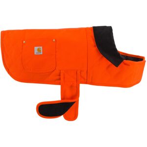 Carhartt Firm Duck Insulated Dog Chore Coat Hunter Orange/Brass Carhartt Firm Duck Insulated Dog Chore Coat Hunter Orange/Brass