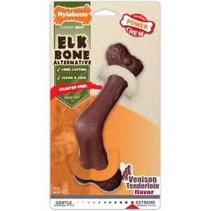 Nylabone Elk Bone Alternative Power Chew Toy for Dogs Dog Toys for Aggressive C Nylabone Elk Bone Alternative Power Chew Toy for Dogs Dog Toys for Aggressive C