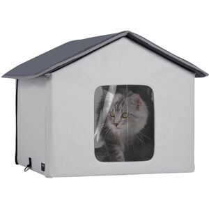 VEVOR Heated Cat House Outdoor Kitty Shelter 600D Oxford Cloth Foldable Cat Sh VEVOR Heated Cat House Outdoor Kitty Shelter 600D Oxford Cloth Foldable Cat Sh
