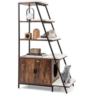Casart Large Cat Litter Box Enclosure Hidden Cat Washroom with Storage Casart Large Cat Litter Box Enclosure Hidden Cat Washroom with Storage