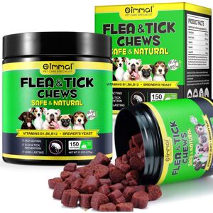 Oimmal 150 Flea & Tick Soft Chews for Dogs – Natural Daily Treatment with Peking Oimmal 150 Flea & Tick Soft Chews for Dogs – Natural Daily Treatment with Peking