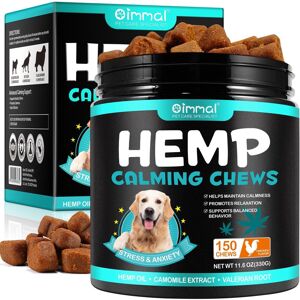 Oimmal 150x Hemp Calming Chews for Dogs – Daily Anxiety & Stress Relief Treats – Oimmal 150x Hemp Calming Chews for Dogs – Daily Anxiety & Stress Relief Treats –