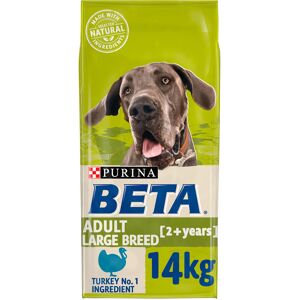 PURINA BETA Adult Large Breed Dry Dog Food with Turkey 14kg PURINA BETA Adult Large Breed Dry Dog Food with Turkey 14kg