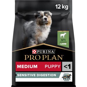 PRO PLAN Medium Puppy Sensitive Digestion Dry Dog Food with Lamb 12kg PRO PLAN Medium Puppy Sensitive Digestion Dry Dog Food with Lamb 12kg