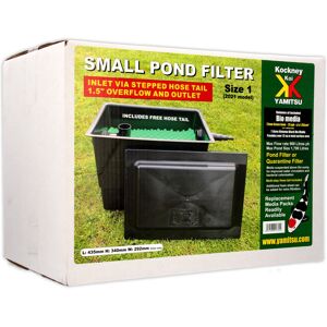 Kockney Koi Black Box Filter – Yamitsu Garden Pond Filter System, 900 L/h, 2-Sta Kockney Koi Black Box Filter – Yamitsu Garden Pond Filter System, 900 L/h, 2-Sta
