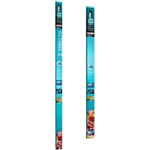 (54W) Fluval T5 HO Sea Actinic Bulbs 39W 54W Marine Reef Lighting Aquarium Fish (54W) Fluval T5 HO Sea Actinic Bulbs 39W 54W Marine Reef Lighting Aquarium Fish