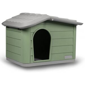 URBN Living (Green, 60x51x41cm) Plastic Dog House Pet Kennel Shelter for Small Medium Size D URBN Living (Green, 60x51x41cm) Plastic Dog House Pet Kennel Shelter for Small Medium Size D