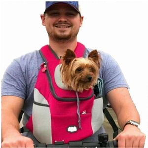 Unbranded (M, Rose) Travel Pet Dog Carrier Puppy Travel Mesh Backpack Front Portable Shoul Unbranded (M, Rose) Travel Pet Dog Carrier Puppy Travel Mesh Backpack Front Portable Shoul