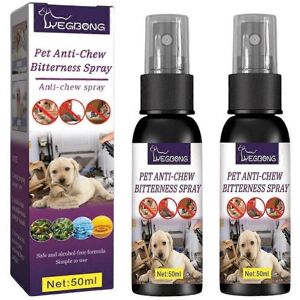 Unbranded (2pcs) Bitter Apple Spray For Dogs Anti-chewing, Pet Bitter Stop Chewing Spray B Unbranded (2pcs) Bitter Apple Spray For Dogs Anti-chewing, Pet Bitter Stop Chewing Spray B