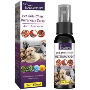 Unbranded (1pc) Bitter Apple Spray For Dogs Anti-chewing, Pet Bitter Stop Chewing Spray Ba Unbranded (1pc) Bitter Apple Spray For Dogs Anti-chewing, Pet Bitter Stop Chewing Spray Ba
