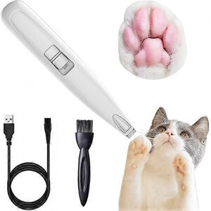 Unbranded Cats Dog Grooming Clipper with LED Light, USB Rechargeable, Low Noise Pet Hair T Unbranded Cats Dog Grooming Clipper with LED Light, USB Rechargeable, Low Noise Pet Hair T
