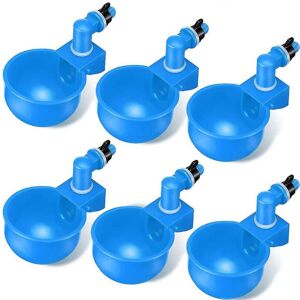 Unbranded 12pcs Automatic Poultry Drinking Bowl for Chicken Duck Plastic Chicken Drinking Unbranded 12pcs Automatic Poultry Drinking Bowl for Chicken Duck Plastic Chicken Drinking