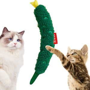 Unbranded (cucumber) Stuffed Chew Toys for Cats - Cucumber Catnip Toys Stuffed Carrot Chew Unbranded (cucumber) Stuffed Chew Toys for Cats - Cucumber Catnip Toys Stuffed Carrot Chew