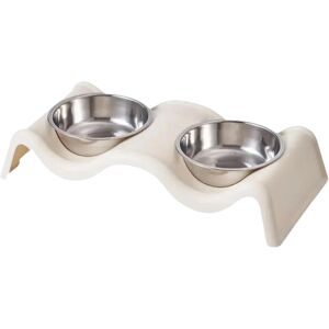 Unbranded (White) Cat Bowls for Food, Stainless Steel Feeding Station Cats, Feeding Bowl f Unbranded (White) Cat Bowls for Food, Stainless Steel Feeding Station Cats, Feeding Bowl f