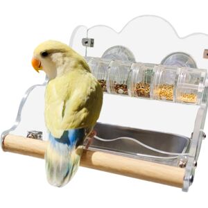 Unbranded Bird Cage Bowls Bird Bowls Bird Dishes Splash Proof Clear Parrot Feeder with Unbranded Bird Cage Bowls Bird Bowls Bird Dishes Splash Proof Clear Parrot Feeder with