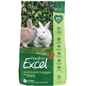 Burgess Excel Tasty Nuggets Adult Rabbit Food (2kg) (Pack of 6) Burgess Excel Tasty Nuggets Adult Rabbit Food (2kg) (Pack of 6)
