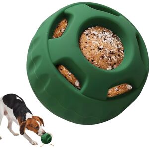 Unbranded Dog Snack Ball, Interactive Dog Toy for Treat, Interactive Reusable Silicone Foo Unbranded Dog Snack Ball, Interactive Dog Toy for Treat, Interactive Reusable Silicone Foo