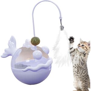 Unbranded (purple) Interactive Cat Toy - Catnip Toy for Home Cats - Hunting Training Food Unbranded (purple) Interactive Cat Toy - Catnip Toy for Home Cats - Hunting Training Food