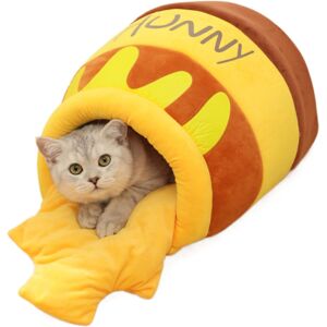 Unbranded (S, multicoloured) Cat Bed, Cat Sleeping Bag, Honeypot Cat Bed, Cute Pet House, Unbranded (S, multicoloured) Cat Bed, Cat Sleeping Bag, Honeypot Cat Bed, Cute Pet House,