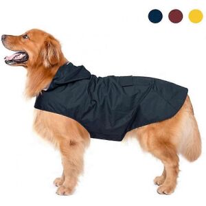 Unbranded Extra Large Hooded Dog Raincoat with Reflective Strips 100% Waterproof Dog Rain Unbranded Extra Large Hooded Dog Raincoat with Reflective Strips 100% Waterproof Dog Rain