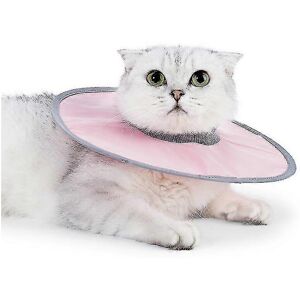 Unbranded (L, Pink) Cat Cone Collar Adjustable Cat Recovery Collar Elizabethan Collar To S Unbranded (L, Pink) Cat Cone Collar Adjustable Cat Recovery Collar Elizabethan Collar To S