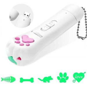 Unbranded Interactive indoor cat toy, rechargeable teasing wand with classic light and 5 g Unbranded Interactive indoor cat toy, rechargeable teasing wand with classic light and 5 g