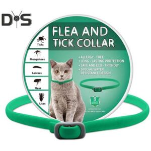Unbranded (Cat, green) Pet Flea Collar Adjustable Flea And Tick Collar for Cats Dogs 8 Mon Unbranded (Cat, green) Pet Flea Collar Adjustable Flea And Tick Collar for Cats Dogs 8 Mon