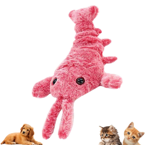 Jojomino Floppy Lobster Dog Toys Plush Jumping Interactive Toy Motion Activated Moving Pe Jojomino Floppy Lobster Dog Toys Plush Jumping Interactive Toy Motion Activated Moving Pe