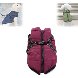 Unbranded (Large, Purple) Winter Coat,Furryking 3 in 1 Winter Jacket for Dogs,Furryking Do Unbranded (Large, Purple) Winter Coat,Furryking 3 in 1 Winter Jacket for Dogs,Furryking Do