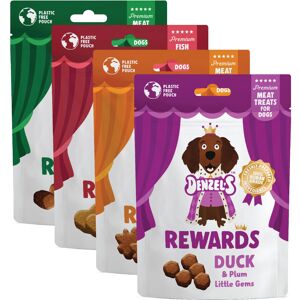 Denzel's Rewards Natural Dog Treats - High Value Training Variety Pack (4 Recipe Denzel's Rewards Natural Dog Treats - High Value Training Variety Pack (4 Recipe