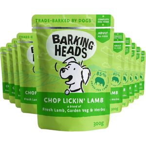 Barking Heads Wet Dog Food - Chop Lickin' Lamb - No Artificial Flavours - Grain- Barking Heads Wet Dog Food - Chop Lickin' Lamb - No Artificial Flavours - Grain-