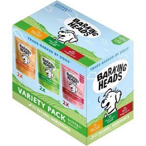 Barking Heads Adult Dog Food Wet Pouches Variety Pack Natural & Grain-Free with Barking Heads Adult Dog Food Wet Pouches Variety Pack Natural & Grain-Free with