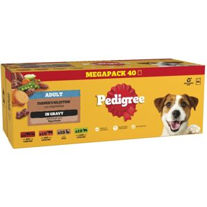 Pedigree Mixed Selection in Jelly 40 Pouches, Adult Wet Dog Food, Megapack (40 x Pedigree Mixed Selection in Jelly 40 Pouches, Adult Wet Dog Food, Megapack (40 x