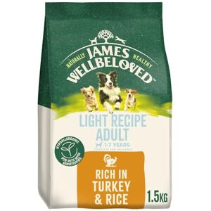 James Wellbeloved Dog Adult Hypoallergenic Dry Food Light Turkey and Rice 1.5 kg James Wellbeloved Dog Adult Hypoallergenic Dry Food Light Turkey and Rice 1.5 kg