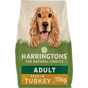 Harringtons Complete Dry Adult Dog Food Turkey & Veg 15 kg - Made with All Natur Harringtons Complete Dry Adult Dog Food Turkey & Veg 15 kg - Made with All Natur