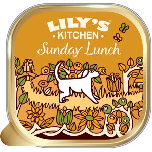 Lily's Kitchen Sunday Lunch - Complete Natural Adult Dog Food Wet (10 x 150g Tra Lily's Kitchen Sunday Lunch - Complete Natural Adult Dog Food Wet (10 x 150g Tra