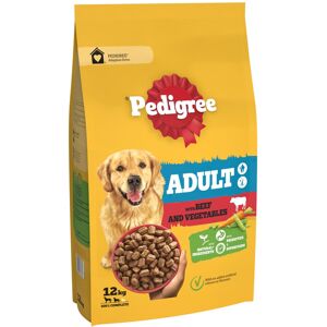 Pedigree Complete Dog Dry Food for Dogs with Beef and Vegetable 12 kg Pedigree Complete Dog Dry Food for Dogs with Beef and Vegetable 12 kg