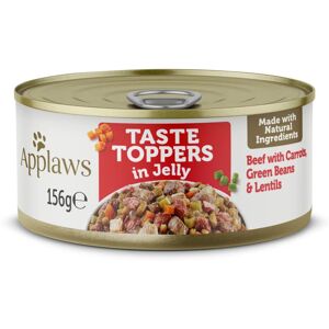 Applaws Natural Wet Dog Food Tins, Grain Free Beef with Vegetables in Jelly, 156 Applaws Natural Wet Dog Food Tins, Grain Free Beef with Vegetables in Jelly, 156