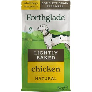 Forthglade Dry Dog Food, Lightly Baked, (6kg Resealable Bag), Adult Dogs, Chicke Forthglade Dry Dog Food, Lightly Baked, (6kg Resealable Bag), Adult Dogs, Chicke