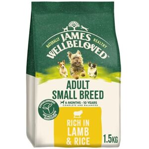 James Wellbeloved Hypoallergenic Dry Dog Food for Adult Small Breed Lamb & Rice James Wellbeloved Hypoallergenic Dry Dog Food for Adult Small Breed Lamb & Rice