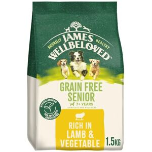 James Wellbeloved Dog Senior Hypoallergenic Dry Food Grain Free Lamb 1.5 kg James Wellbeloved Dog Senior Hypoallergenic Dry Food Grain Free Lamb 1.5 kg