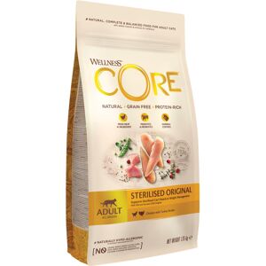 Wellness CORE Sterilised Original, 1.75kg, Chicken & Turkey, Dry Cat Food for St Wellness CORE Sterilised Original, 1.75kg, Chicken & Turkey, Dry Cat Food for St