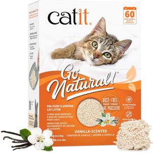 Catit Go Natural! Clumping Pea Pod Cat Litter Vanilla Scented 2 x 2.8kg (5.6Kg) Catit Go Natural! Clumping Pea Pod Cat Litter Vanilla Scented 2 x 2.8kg (5.6Kg)