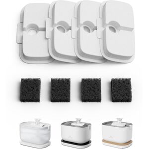 PETLIBRO Replacement Filters for Dockstream Battery Operated Cat Water Fountain, PETLIBRO Replacement Filters for Dockstream Battery Operated Cat Water Fountain,