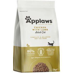 Applaws Complete and Grain Free Dry Adult Cat Food, Chicken with Lamb 7.5 kg Bag Applaws Complete and Grain Free Dry Adult Cat Food, Chicken with Lamb 7.5 kg Bag