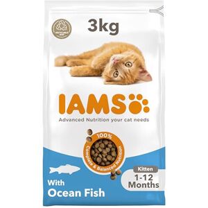 IAMS Complete Dry Cat Food for Kittens with Ocean Fish 3 kg IAMS Complete Dry Cat Food for Kittens with Ocean Fish 3 kg