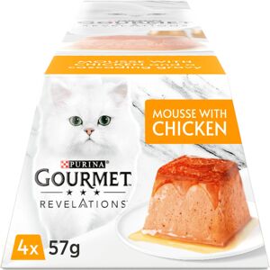 Gourmet Revelations Chicken in Gravy Wet Cat Food 4x57g, Pack of 6 Gourmet Revelations Chicken in Gravy Wet Cat Food 4x57g, Pack of 6