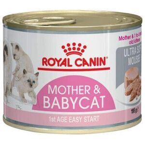 Royal Canin First Age Mother & Babycat Mousse 6 x 195g Royal Canin First Age Mother & Babycat Mousse 6 x 195g